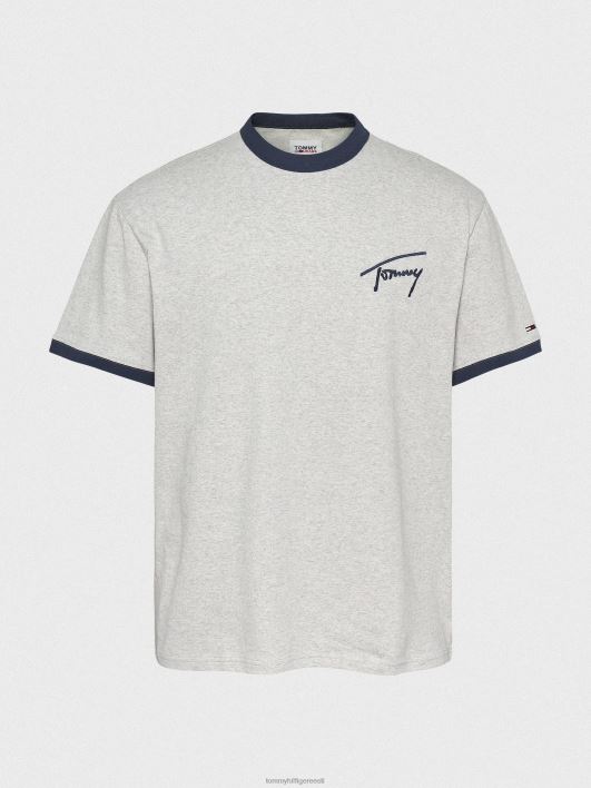 signatuurhelina tee RJV621527 hõbehall kanarbik Tommy Hilfiger