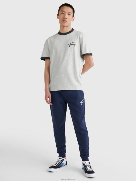 signatuurhelina tee RJV621527 hõbehall kanarbik Tommy Hilfiger