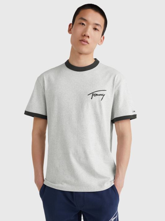 signatuurhelina tee RJV621527 hõbehall kanarbik Tommy Hilfiger