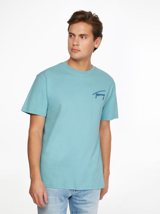 signatuurlogoga taaskasutatud puuvillast T-särk RJV621519 hari Tommy Hilfiger