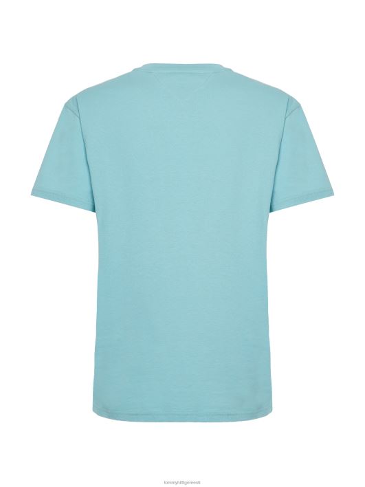 signatuurlogoga taaskasutatud puuvillast T-särk RJV621519 hari Tommy Hilfiger