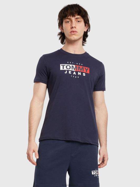 sisenemise lipu tee RJV621610 hämar merevägi Tommy Hilfiger