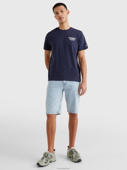 sisenemise logo tee RJV621522 hämar merevägi Tommy Hilfiger