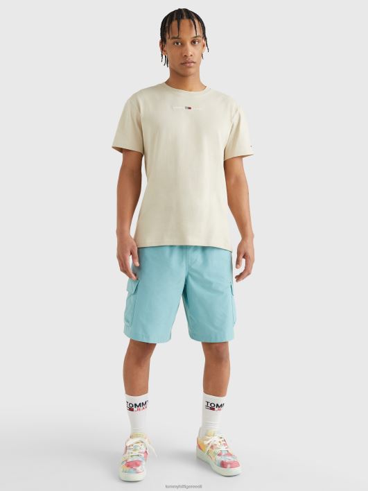 väike tekstiga tee RJV621612 savanni liiv Tommy Hilfiger