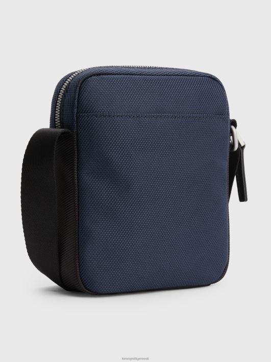 1985. aasta logoga väike reporteri kott RJV62919 kõrbe taevas Tommy Hilfiger