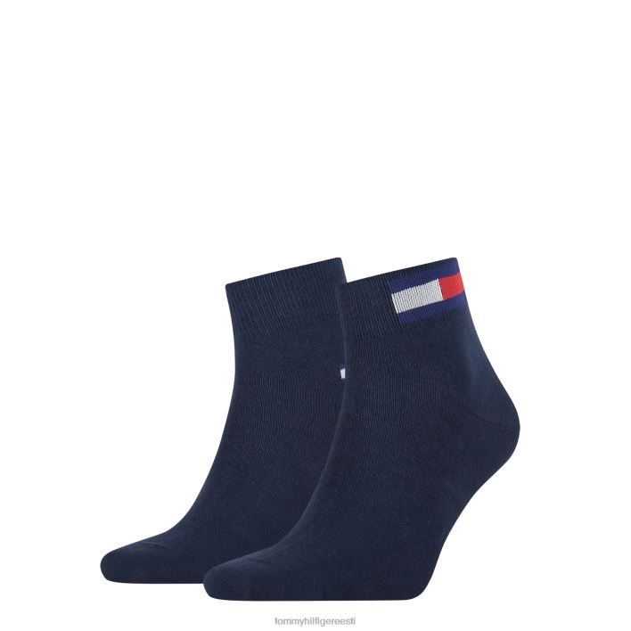 2 pakki veerandlipu sokid RJV62937 merevägi Tommy Hilfiger