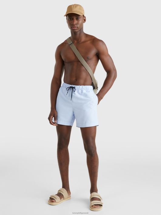 Signatuuriga tavalised keskmise pikkusega ujumispüksid RJV62769 magus sinine Tommy Hilfiger