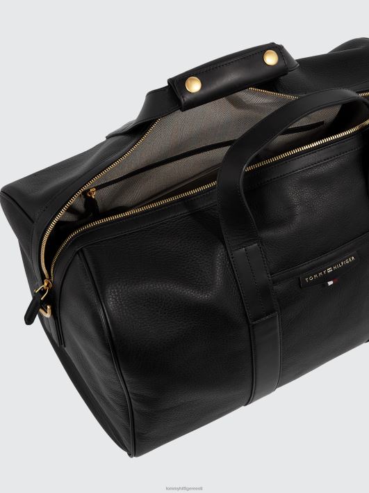 esmaklassiline nahast kott RJV62899 must Tommy Hilfiger