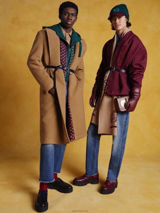 hariliku aplikatsiooniga trikookardigan RJV62966 sügav rouge Tommy Hilfiger