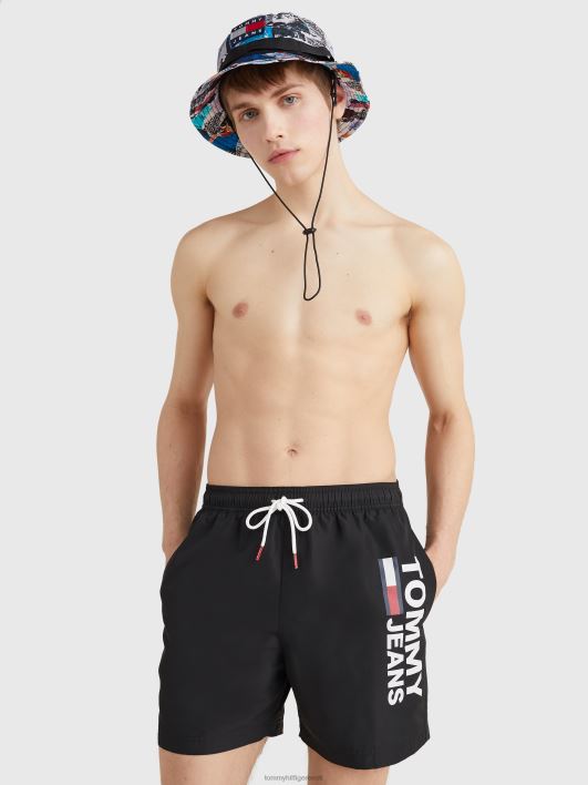 keskmise pikkusega ujumispüksid RJV62762 must Tommy Hilfiger