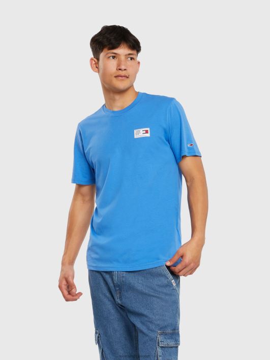 kootud etiketiga tee RJV62882 lummav sinine Tommy Hilfiger