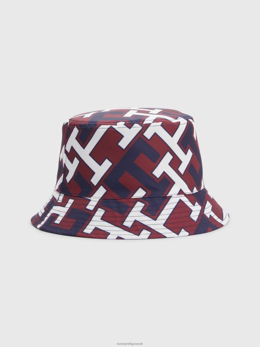 monogramm pööratav koppkübar RJV62735 ettevõtte Tommy Hilfiger