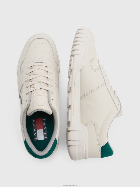 retro nahast topsole treenijad RJV62827 kivine beež Tommy Hilfiger