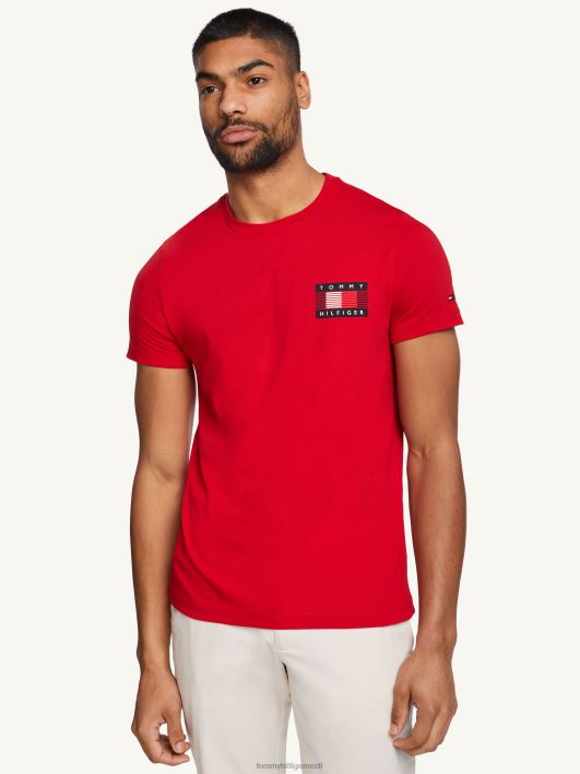 rinnakorp tee RJV62954 esmane punane Tommy Hilfiger