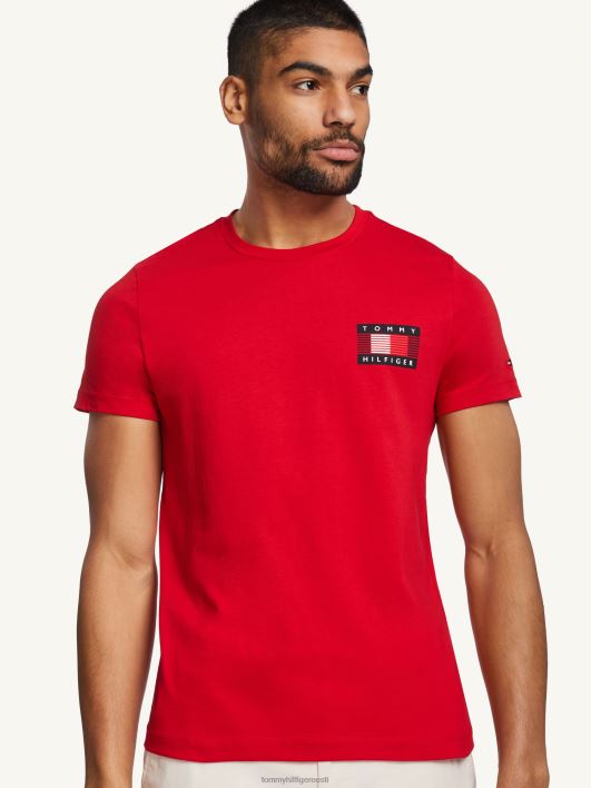 rinnakorp tee RJV62954 esmane punane Tommy Hilfiger