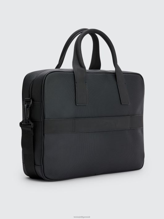 signatuurlindiga sülearvutikott RJV62895 must Tommy Hilfiger