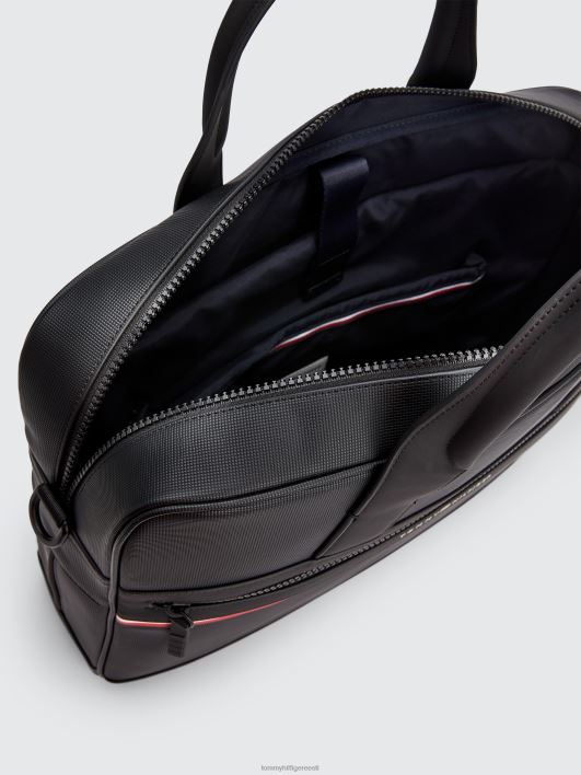 signatuurlindiga sülearvutikott RJV62895 must Tommy Hilfiger