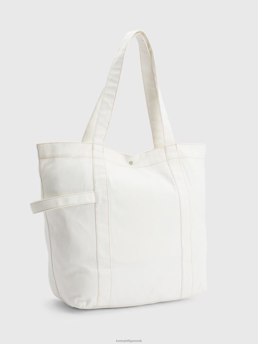 suur päranditass RJV62911 ekru Tommy Hilfiger