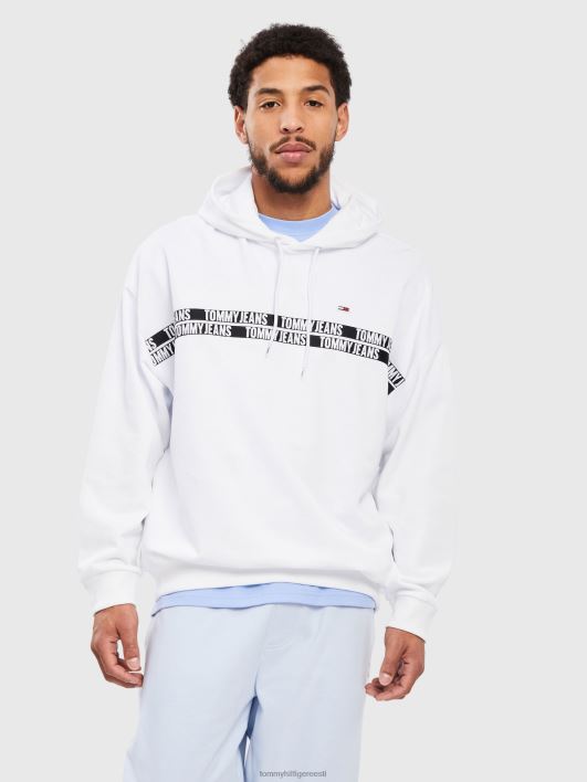 teip kapuuts RJV62846 valge Tommy Hilfiger