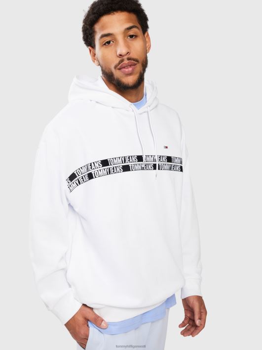 teip kapuuts RJV62846 valge Tommy Hilfiger