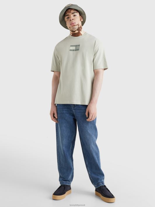 tonaalse logoga seljaosa t-särk RJV62978 pleekinud paju Tommy Hilfiger