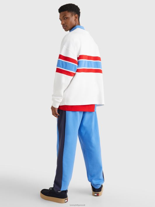 triibuline ragbi särk RJV62974 valge Tommy Hilfiger