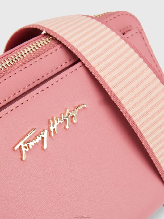 ikooniline crossover kaamerakott RJV621808 inglise roosa Tommy Hilfiger