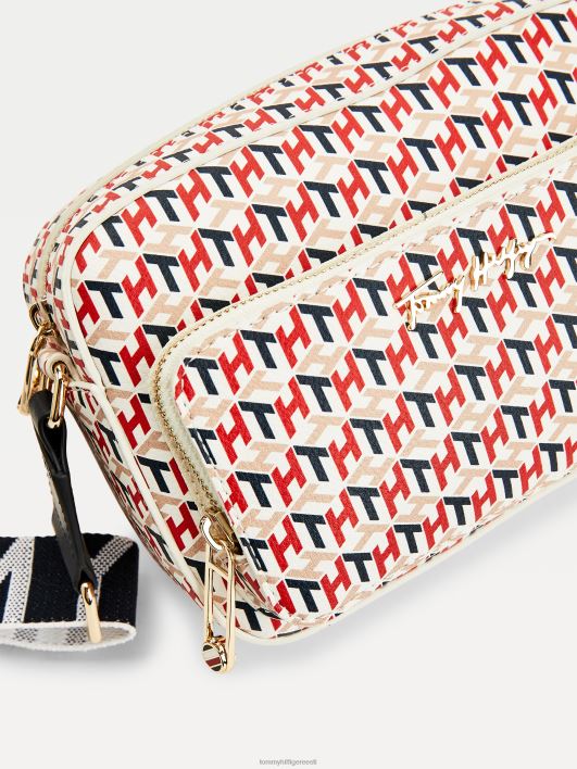 ikooniline monogrammiga kaamerakott RJV621831 ettevõtte monogramm Tommy Hilfiger