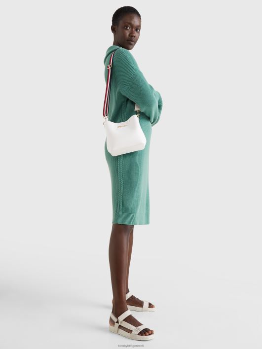 ikooniline rihmaga kott RJV621796 särav valge Tommy Hilfiger