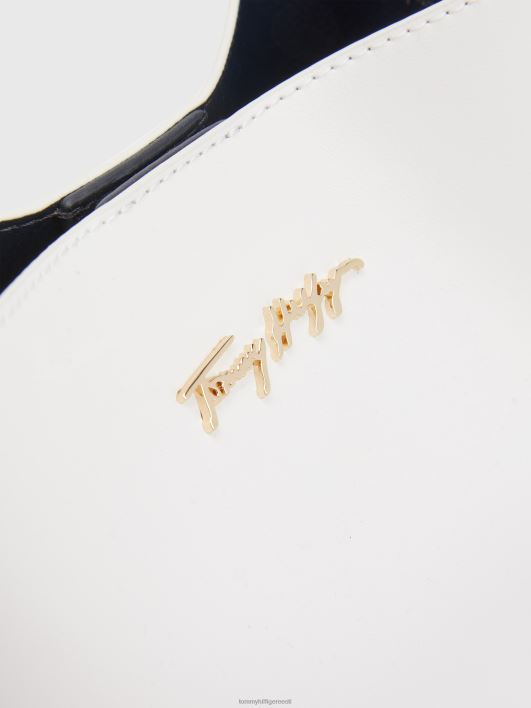 ikooniline rihmaga kott RJV621796 särav valge Tommy Hilfiger