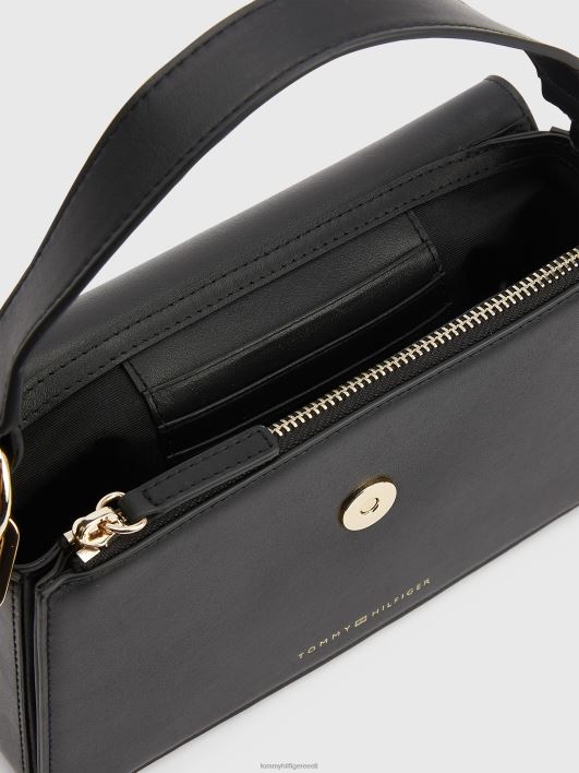 ketist nahast crossover kott RJV621784 must Tommy Hilfiger