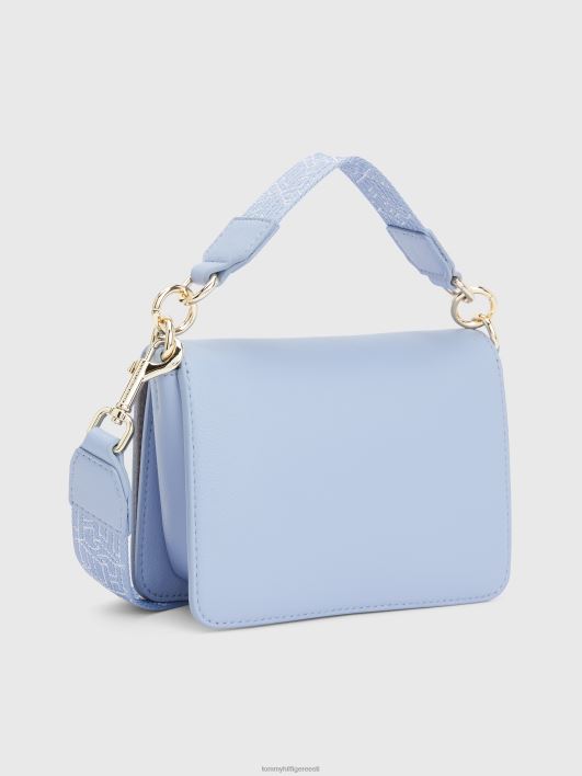 logoga väike crossover kott RJV621807 kuu sinine Tommy Hilfiger