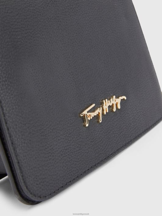 logoga väike crossover kott RJV621809 must Tommy Hilfiger