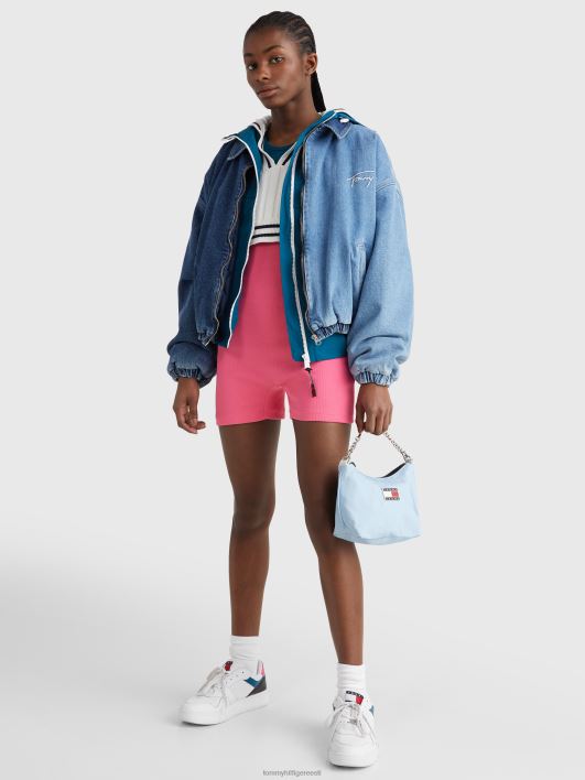 märgitahvel õlakott RJV621779 chambray taevas Tommy Hilfiger