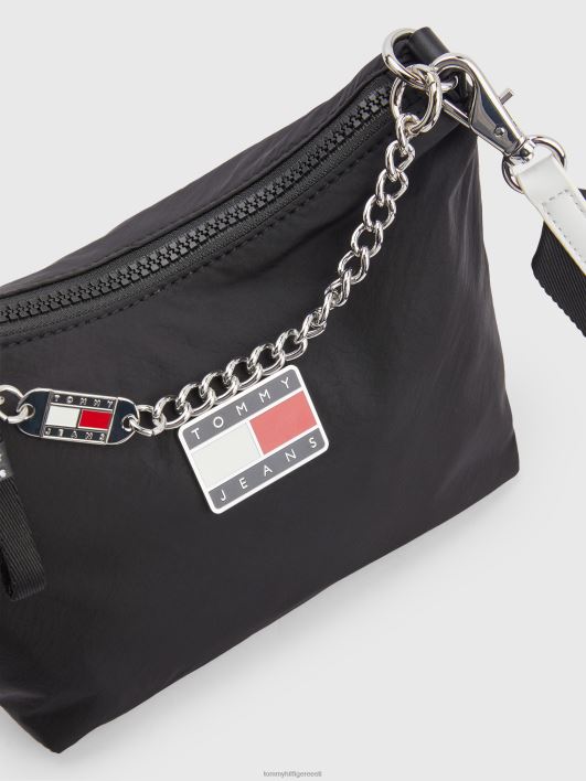 märgitahvel õlakott RJV621833 must Tommy Hilfiger