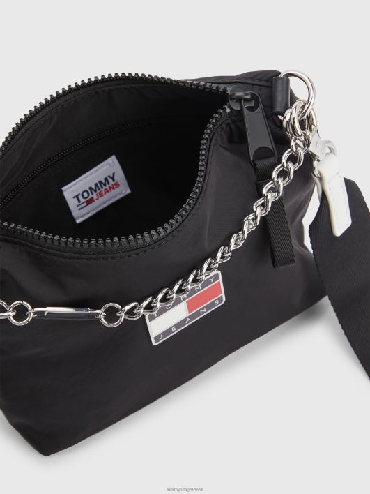 märgitahvel õlakott RJV621833 must Tommy Hilfiger