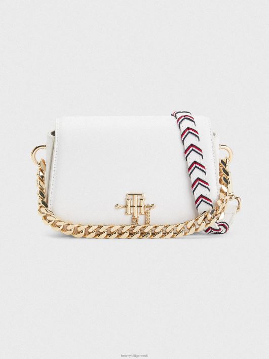 monogramm kett crossover minikott RJV621794 valge firma Tommy Hilfiger