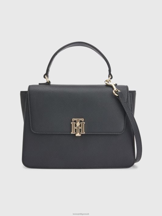 monogrammi logoga kott RJV621773 must Tommy Hilfiger