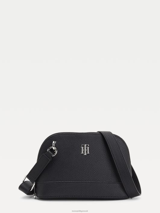 veerisest teraviljast crossover kott RJV621788 must Tommy Hilfiger