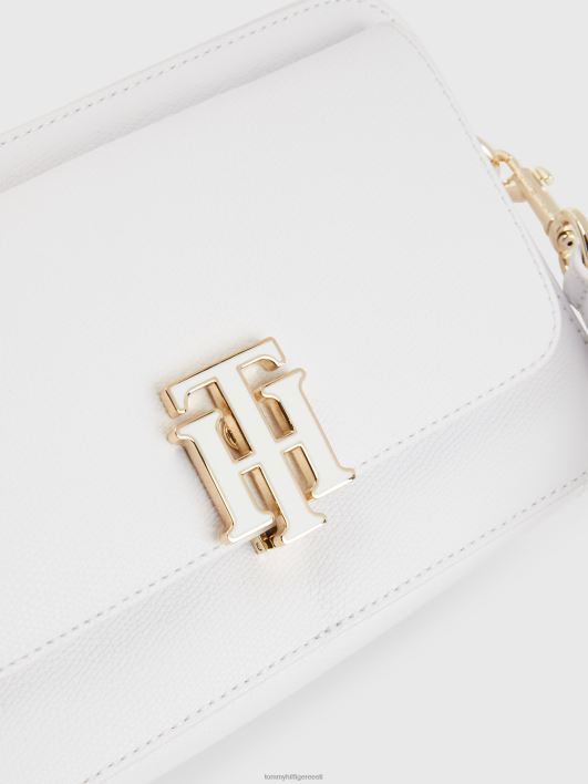 veerisest teraviljast kaamerakott RJV621789 särav valge Tommy Hilfiger