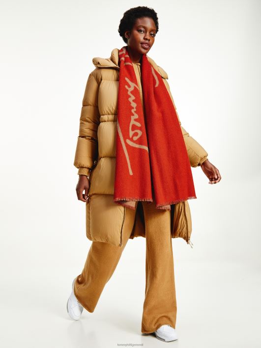 värske signatuursall RJV621857 India suvi Tommy Hilfiger