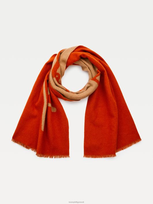 värske signatuursall RJV621857 India suvi Tommy Hilfiger