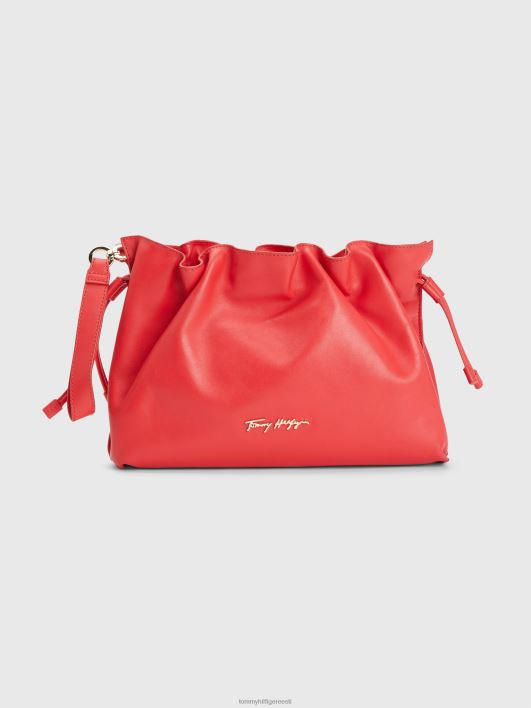 luksuslik nahast sidurikott RJV621957 maasikapõllud Tommy Hilfiger