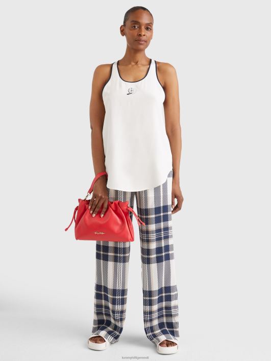 luksuslik nahast sidurikott RJV621957 maasikapõllud Tommy Hilfiger