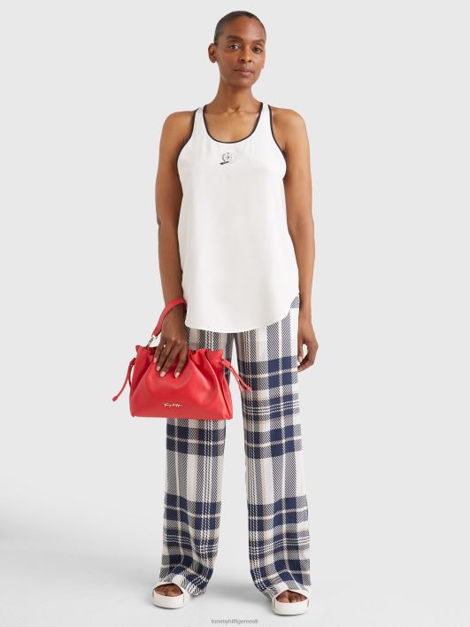 luksuslik nahast sidurikott RJV621957 maasikapõllud Tommy Hilfiger