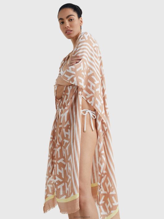 monogramm rannakaftan ja kott RJV621955 neutraalne Tommy Hilfiger