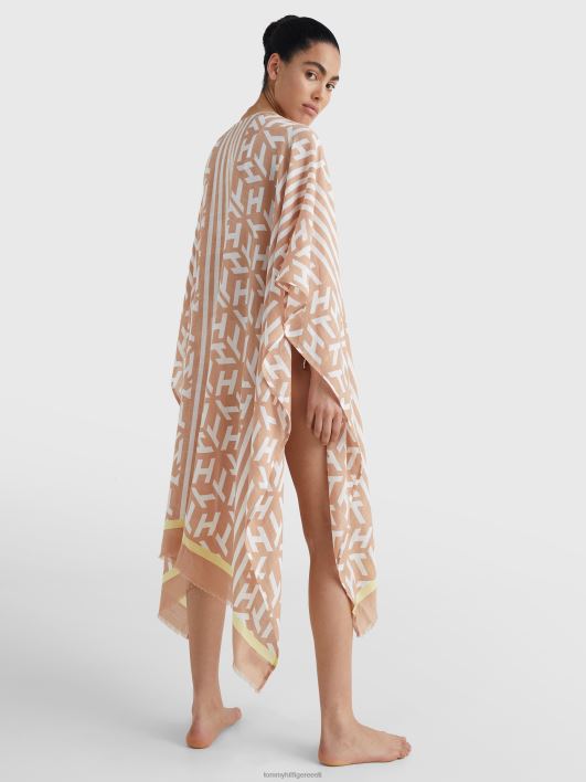 monogramm rannakaftan ja kott RJV621955 neutraalne Tommy Hilfiger