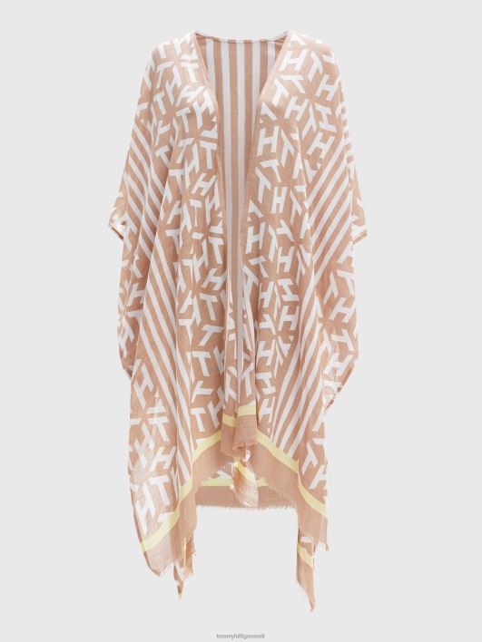 monogramm rannakaftan ja kott RJV621955 neutraalne Tommy Hilfiger