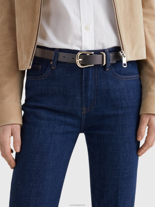 signatuurlogoga nahast vöö RJV621843 must Tommy Hilfiger