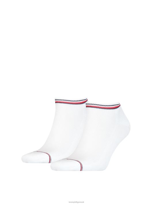 2-pakendis ikoonilised tossusokid RJV621929 valge Tommy Hilfiger
